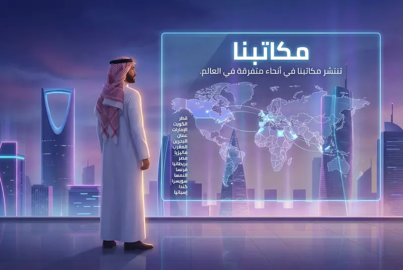 خريطة انتشارنا